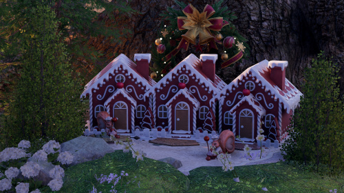 Gingerbread Miniature Town