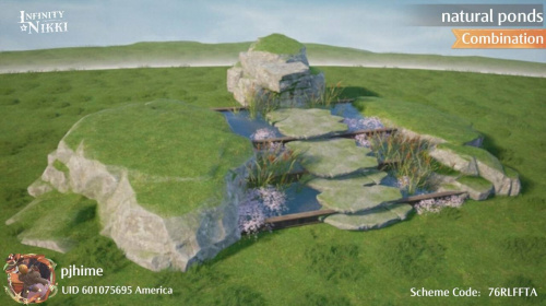 Natural ponds (fish ponds)