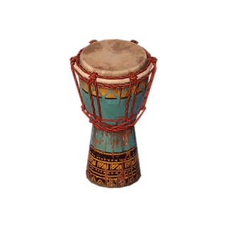 Painted Hand Drum