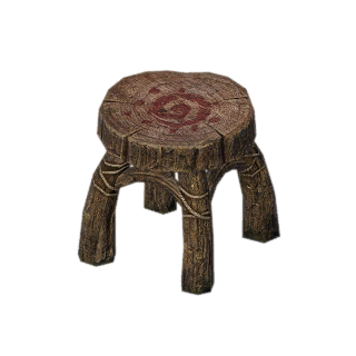 Plain Wood Stool