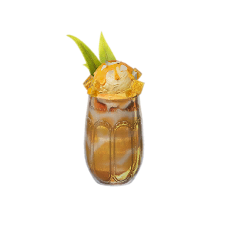 Golden Snowland Milkshake